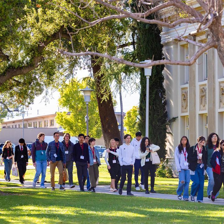 Mutiple media - Group visit on Redlands campus